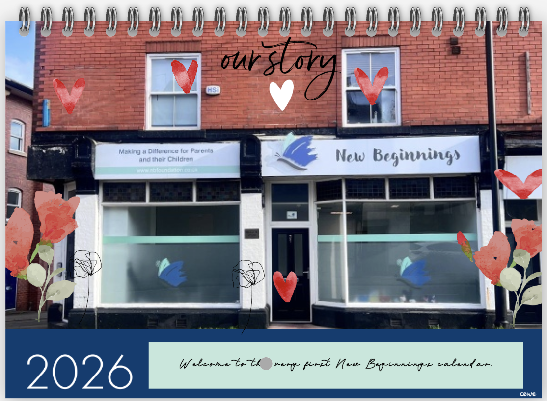 New Beginnings 12-month calendar