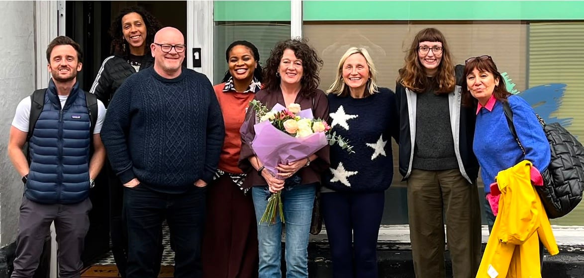 Ann, with the New Beginnings trustees and CEO