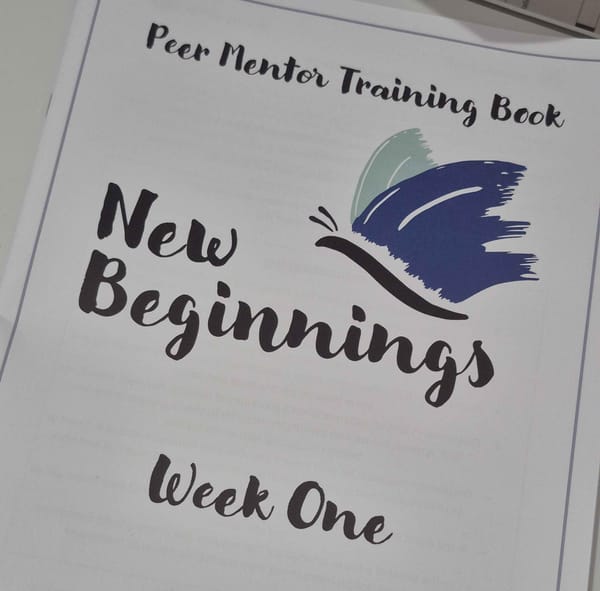 Peer mentors supporting parents